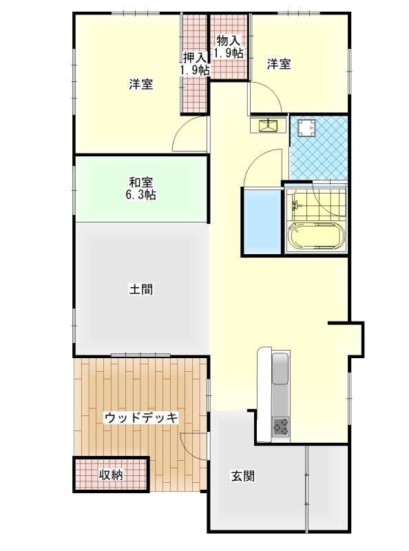 B棟間取り図※編集